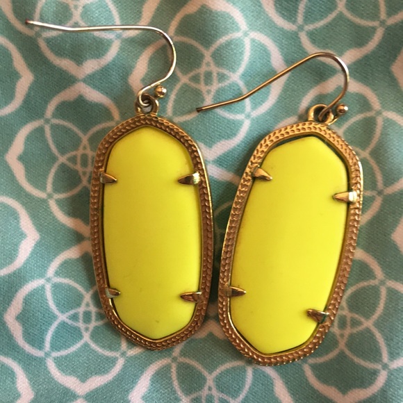 Kendra Scott Neon Rayne Necklace Elle Earrings Set - Picture 3 of 7